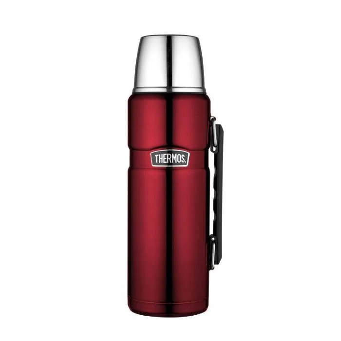 Bouteille isotherme - 1,2 L - Rouge THERMOS STAINLESS KING