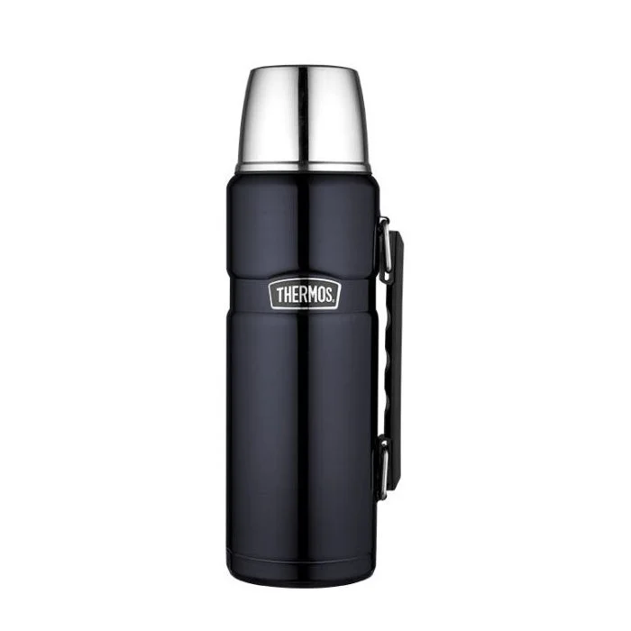 Bouteille isotherme - 1,2 L - Bleu foncé THERMOS STAINLESS KING
