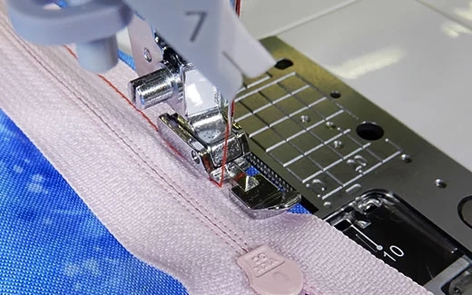 Pied fermeture à glissière étroit JUKI