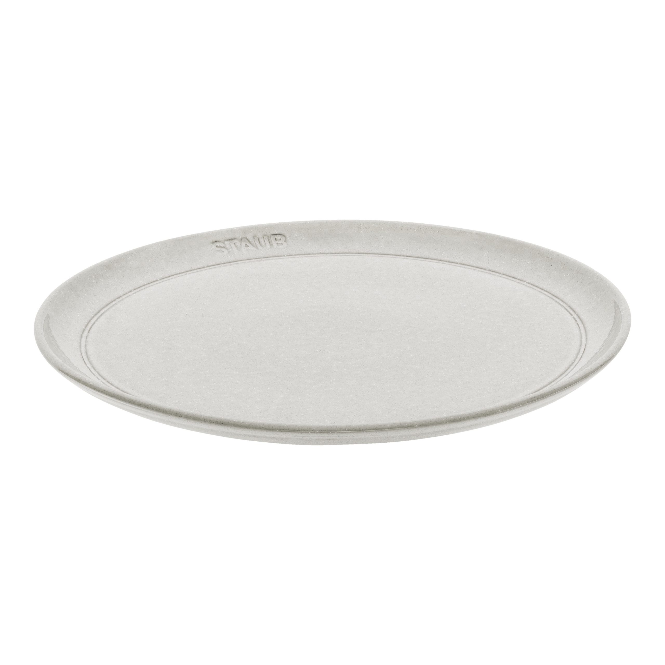 Assiette plat 26 cm, Céramique, Truffe blanche