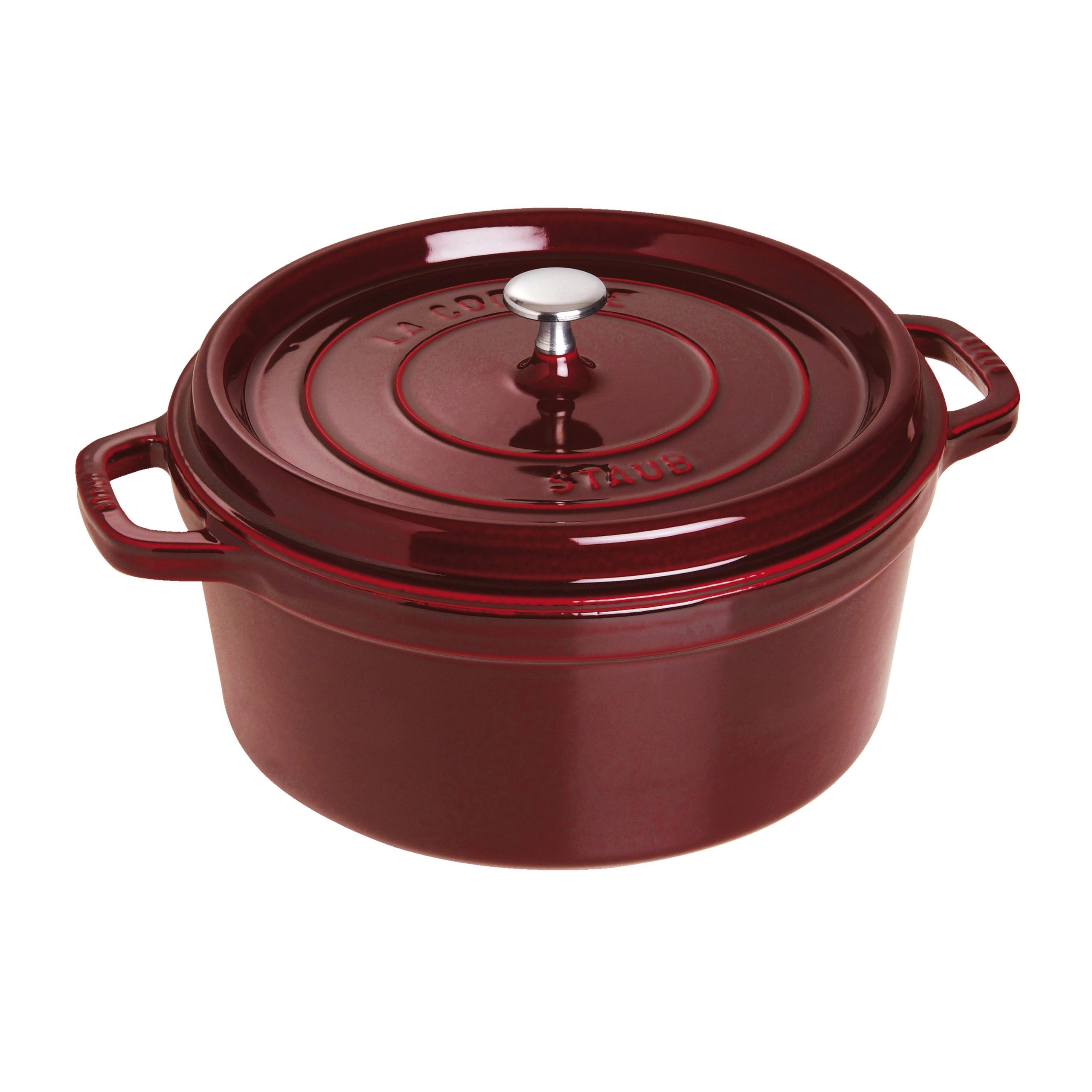Cocotte 28 cm, Rond(e), Grenadine, Fonte