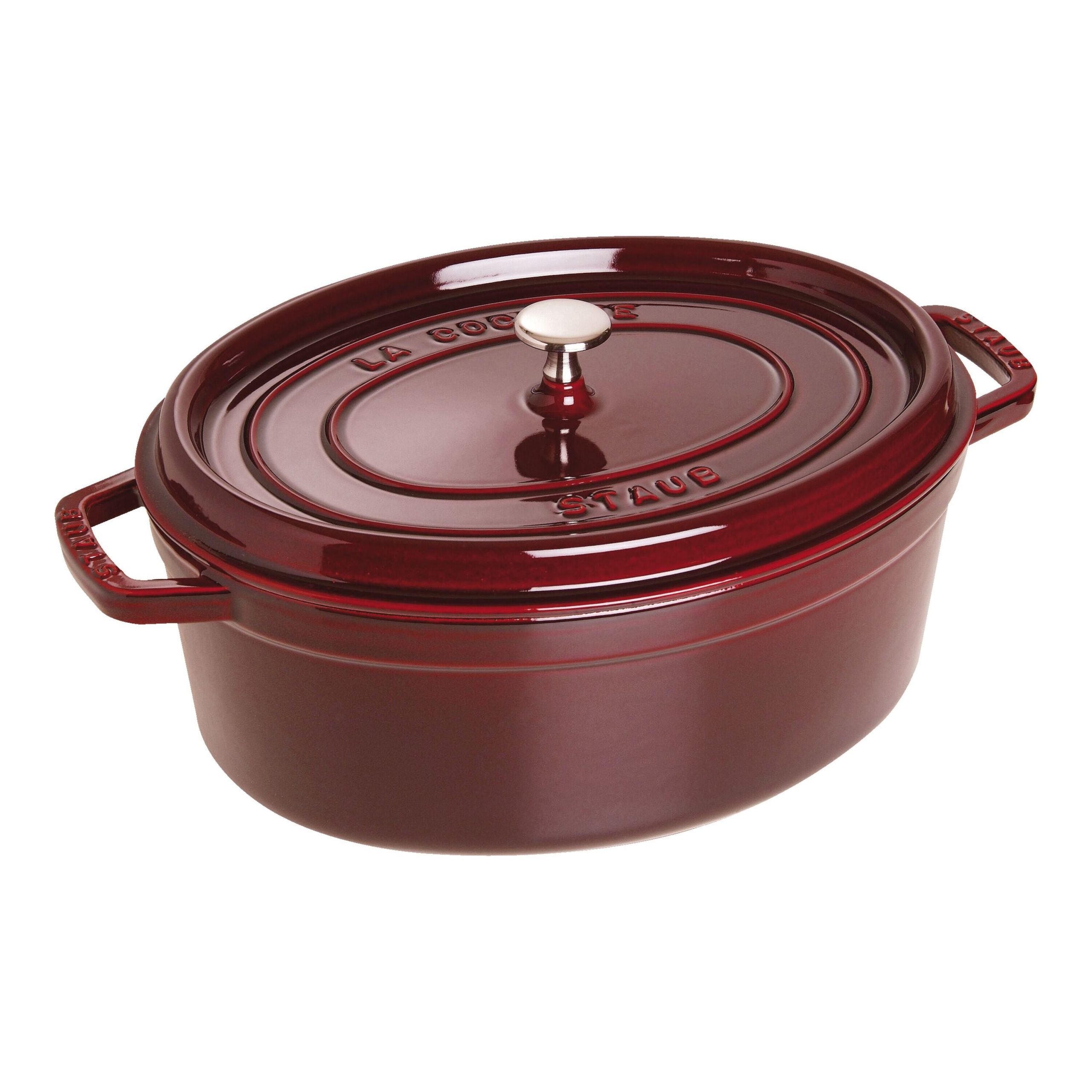 Cocotte 33 cm, Ovale, Grenadine, Fonte