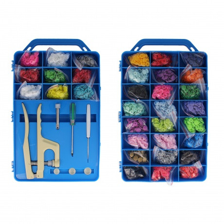 Mallette BabySnap® 33 coloris pression plastique