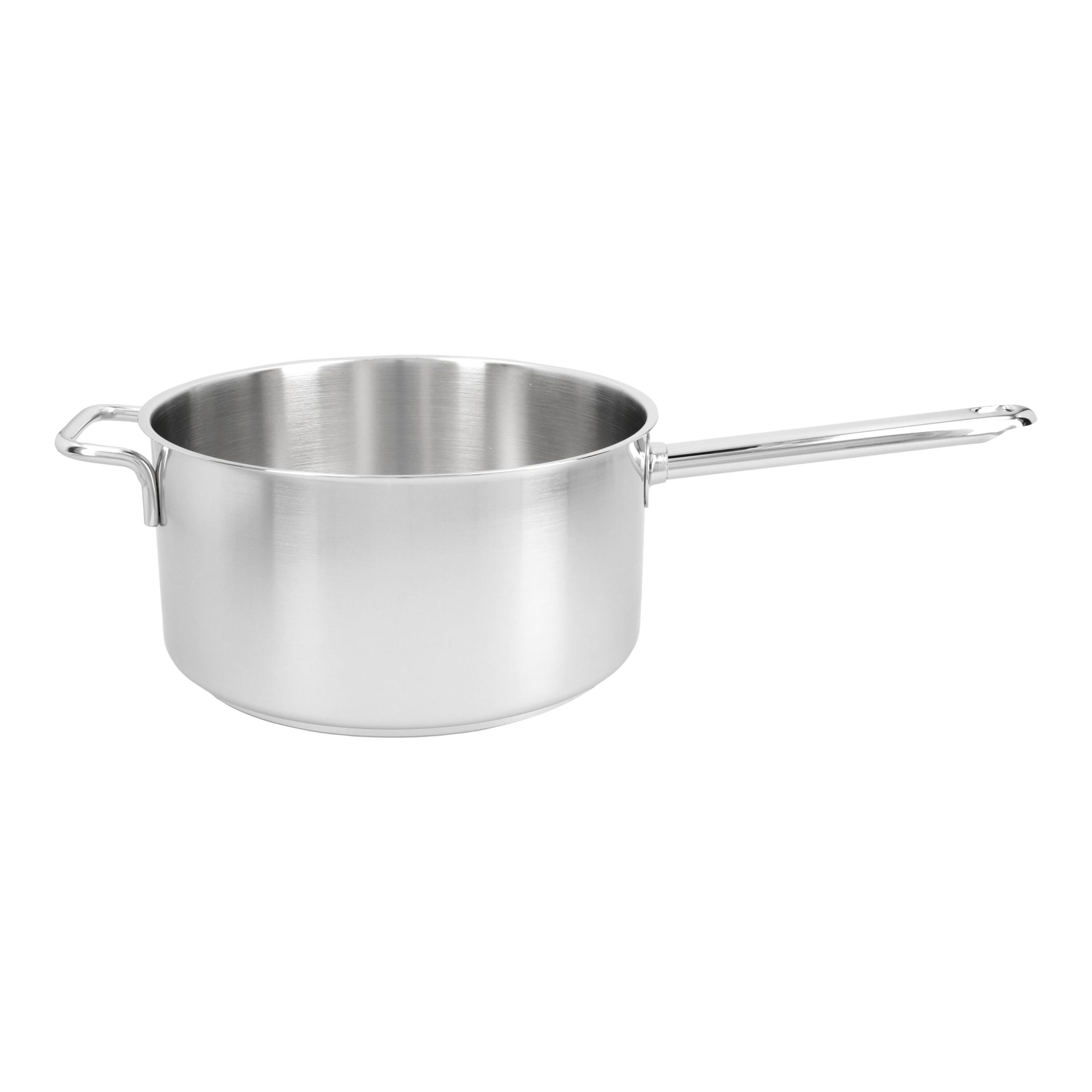 Casserole sans couvercle 22 cm, Inox 18/10, Argent