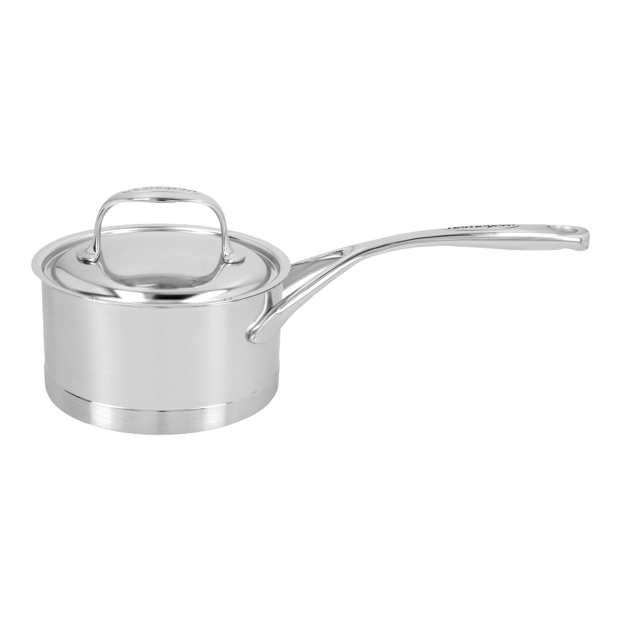 Casserole avec couvercle 14 cm, Inox 18/10, Argent