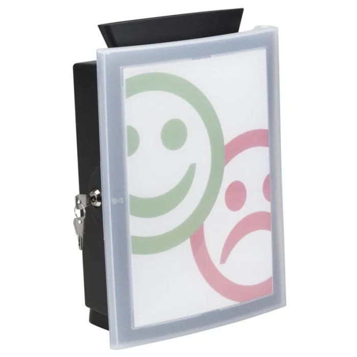 Boite aux lettres Noire - 260 x 128 x 375 mm HAN IMAGE'IN