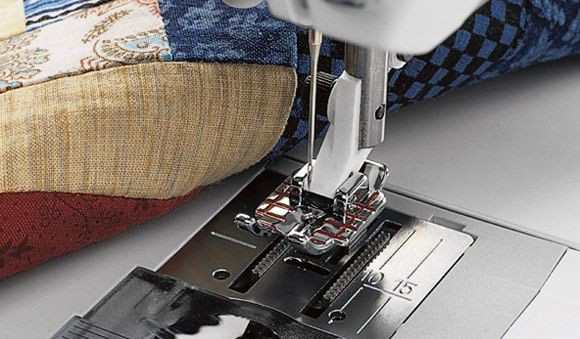 Pied patchwork 1/4 Husqvarna