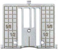 Plaque à aiguille droite graduée en pouces réf 412789602 Husqvarna