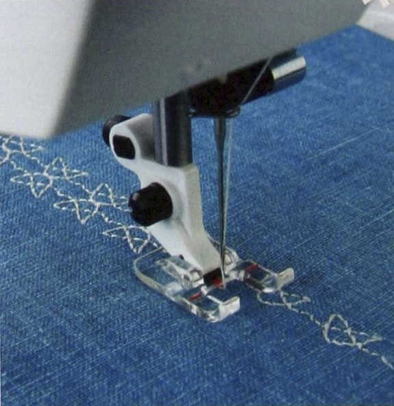 Pied transparent pour application Husqvarna