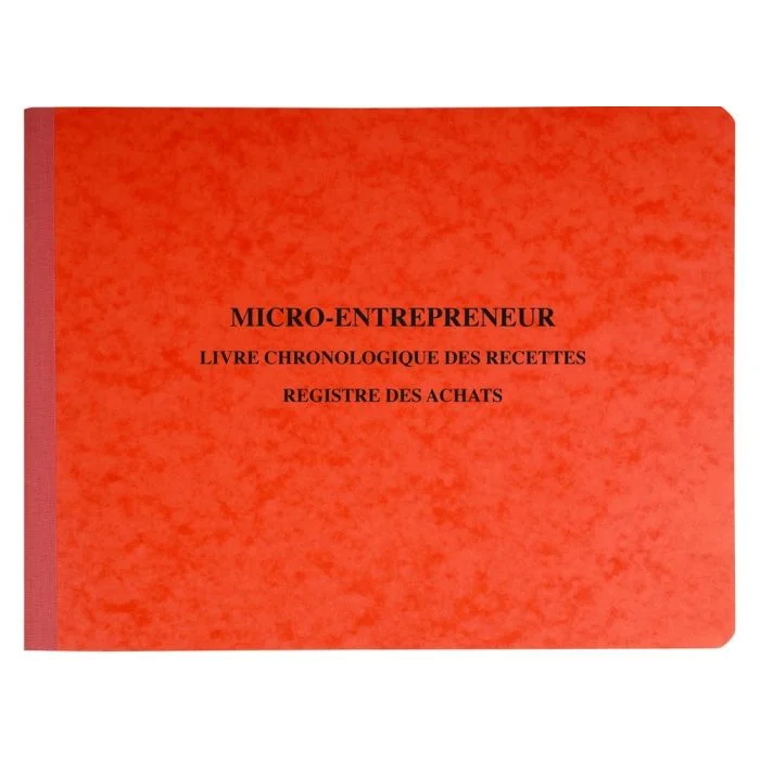 Registre des Recettes et Achats - Auto-Entrepreneur EXACOMPTA