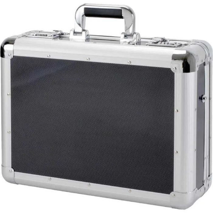 Valise Ordinateur 17 pouces en aluminium CARBON ALUMAXX