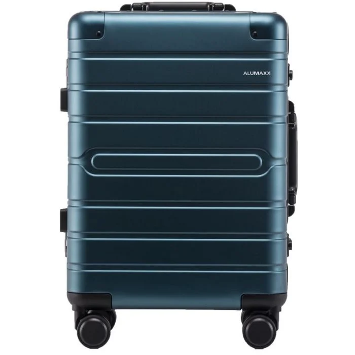 Valise de voyage 4 roulettes - Aluminium Bleu ALUMAXX Gravity