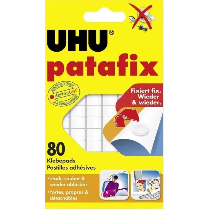 Patafix blanc UHU Pastilles adhésives