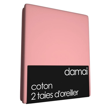 2 Taies d'Oreiller Damai Dusty Rose (Coton)