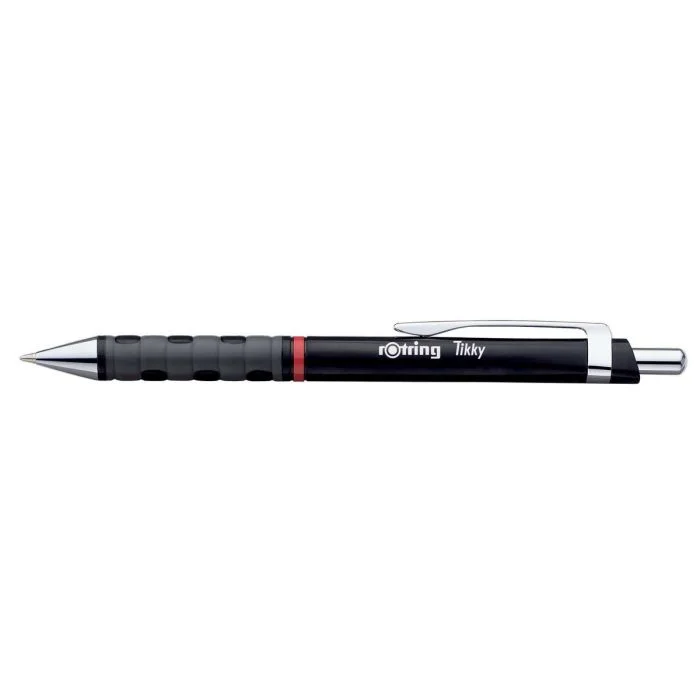 Stylo à bille rétractable Noir - Tikky ROTRING
