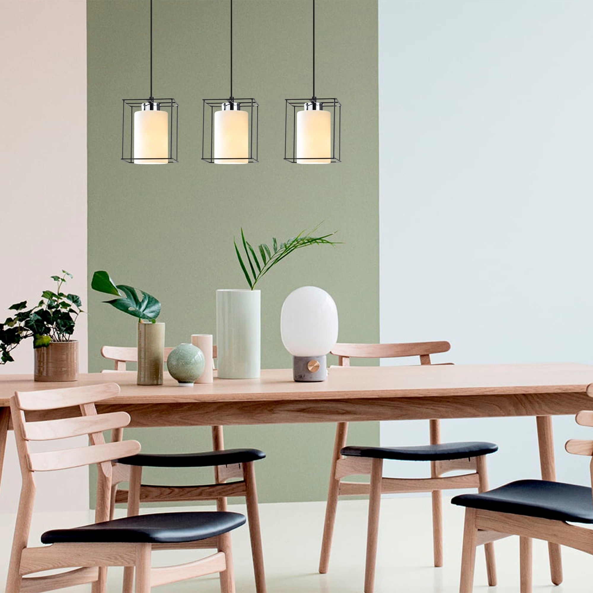 Lustre Sheen Iron Body | 65cm Diameter | Adjustable Height | Black