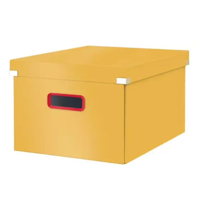 Boîte de rangement 281 x 370 x 200 mm - Jaune LEITZ Click et Store Cosy M