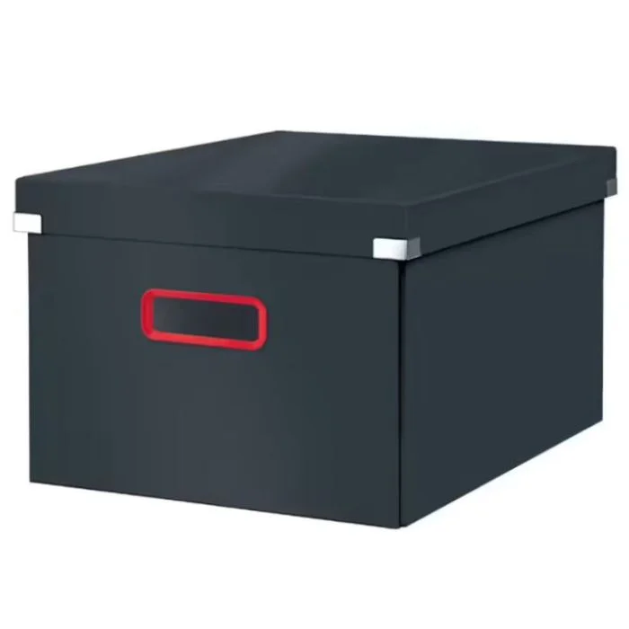 Boîte de rangement 281 x 370 x 200 mm - Gris LEITZ Click et Store Cosy M