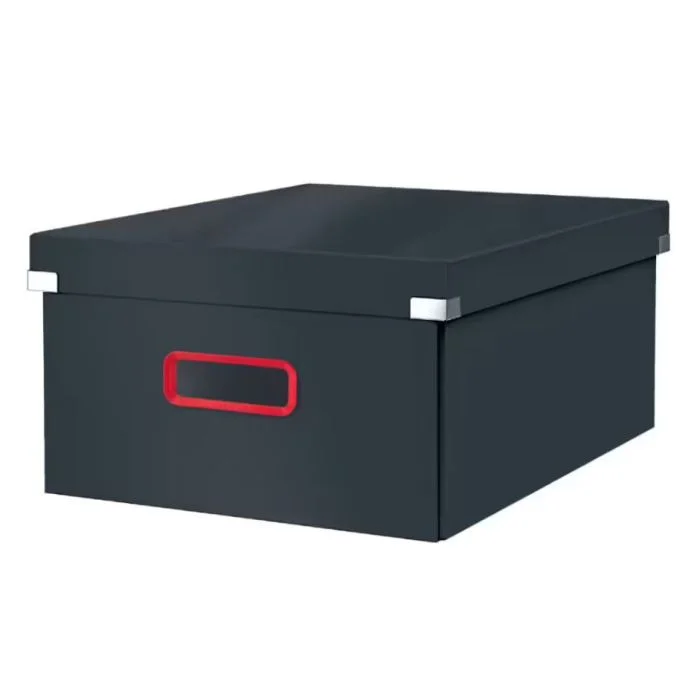 Boîte de rangement 369 x 482 x 200 mm - Gris LEITZ Click et Store Cosy L