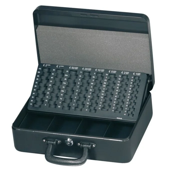 Caisse à Monnaie avec Monnayeur - Noir MAUL