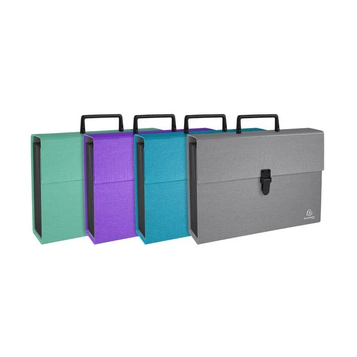 Trieur avec poignée 18 compartiments - Assortiment EXACOMPTA Teksto