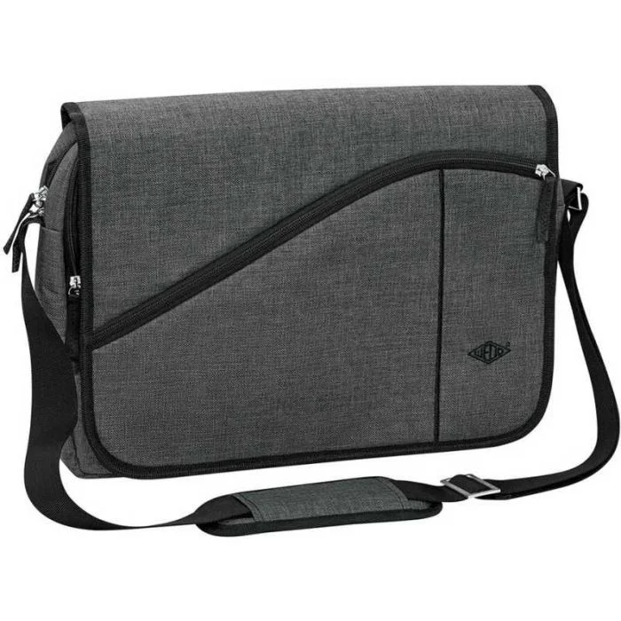 Sacoche pour PC 15,6 pouces - Gris WEDO Messenger Bag COLLEGE