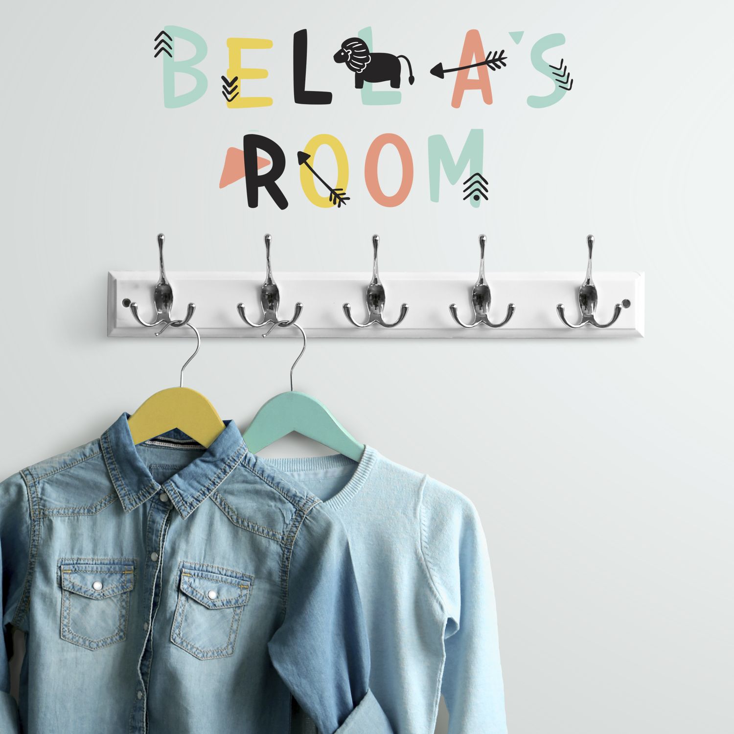 Stickers muraux Tribal Alphabet