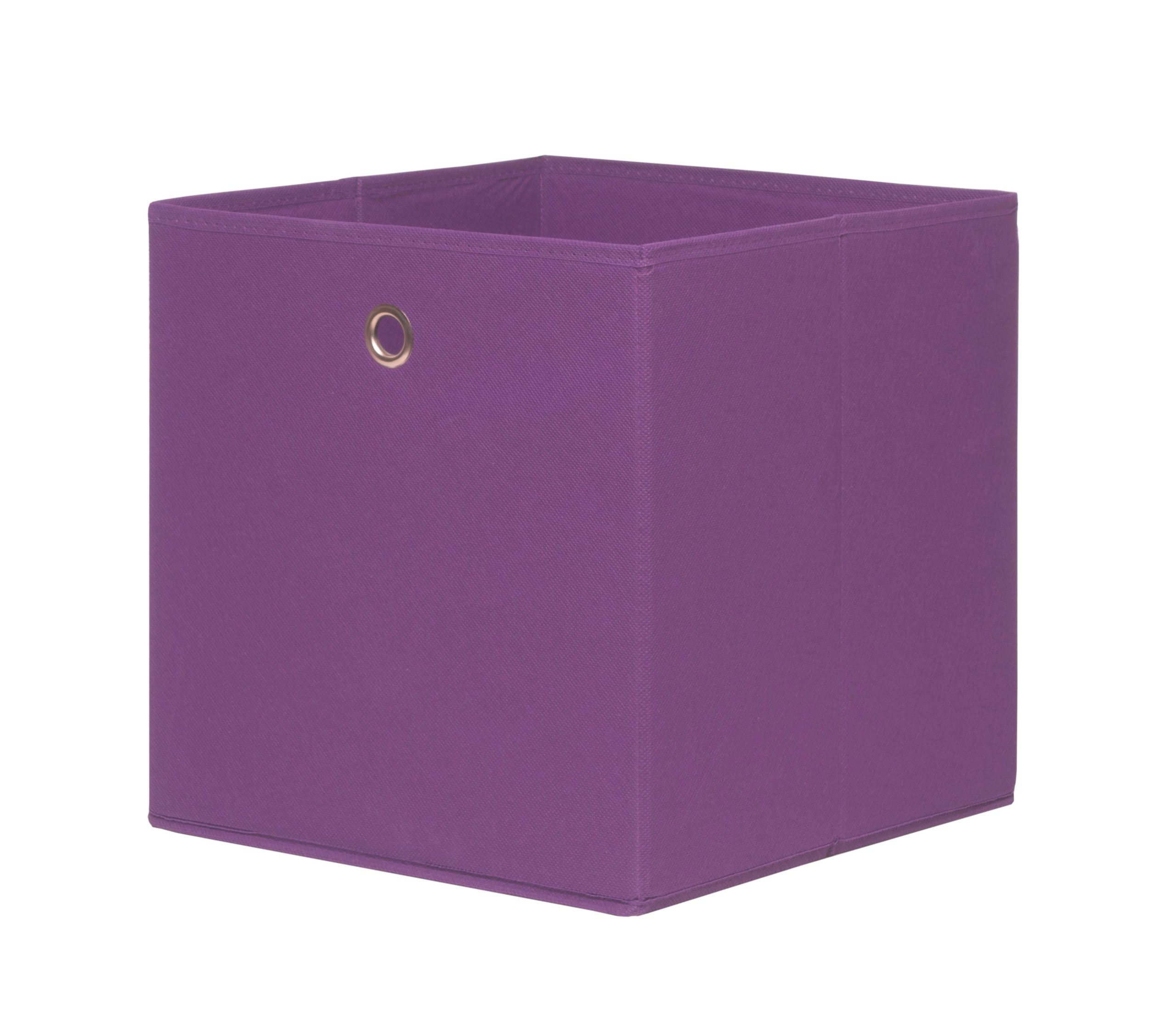 Boîte de rangement Alfa - violet