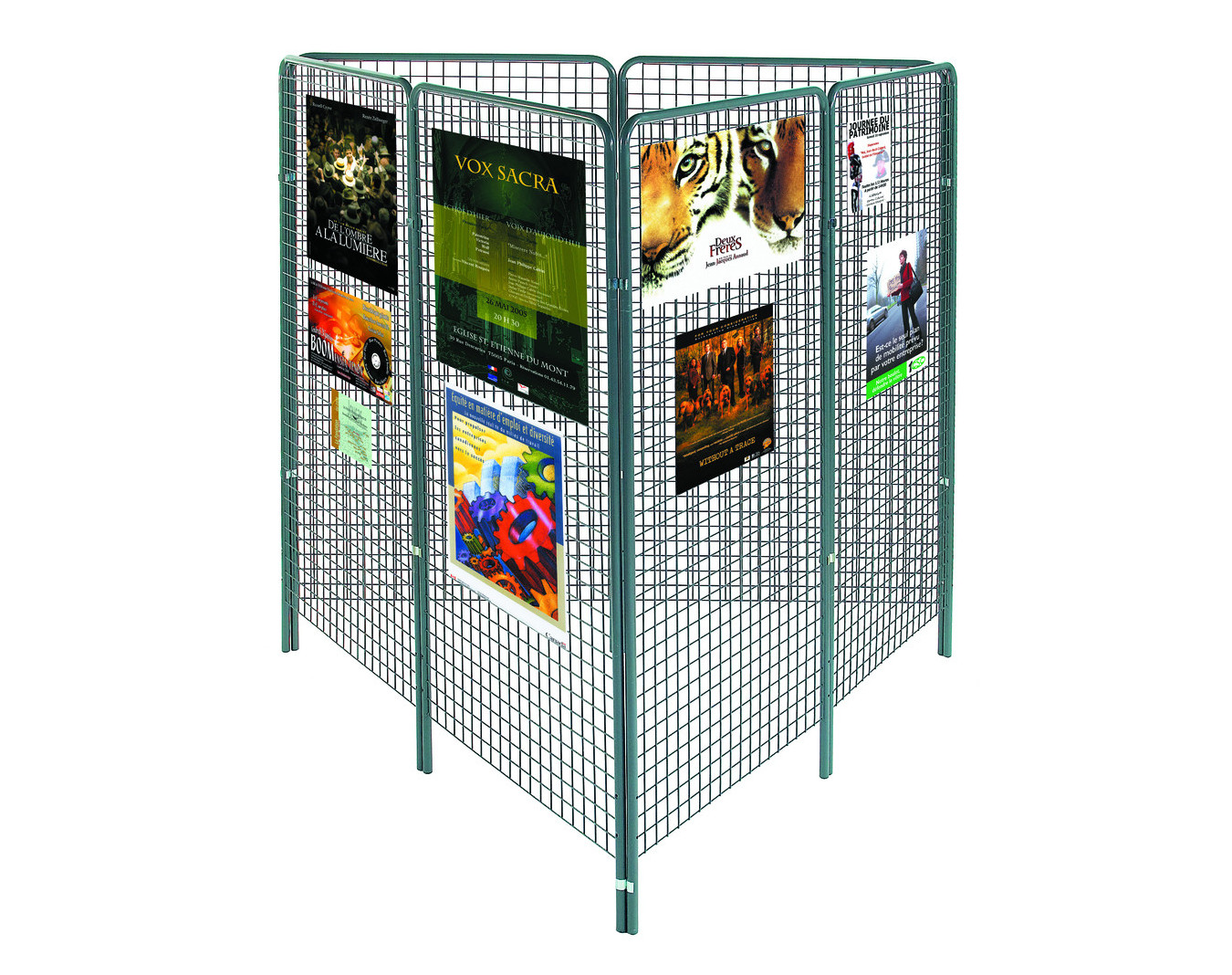 6 grilles d'exposition