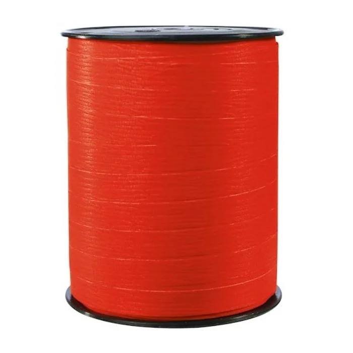 Ruban cadeau bolduc - Mat - Rouge CLAIREFONTAINE