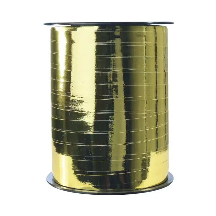 Ruban cadeau bolduc - Or Métallique CLAIREFONTAINE