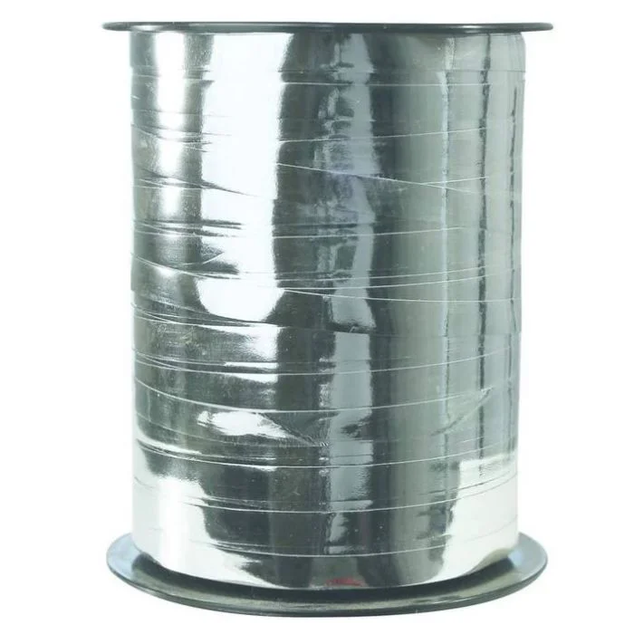 Ruban cadeau bolduc - Argent Métallique CLAIREFONTAINE