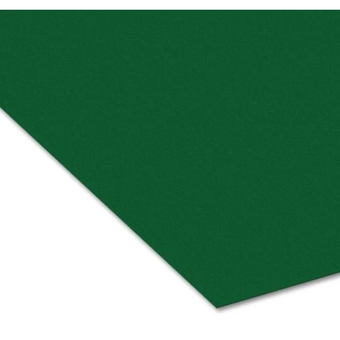 Carton de Bricolage 500 x 700 mm - Vert Sapin - 300 g/m² FOLIA Lot de 10