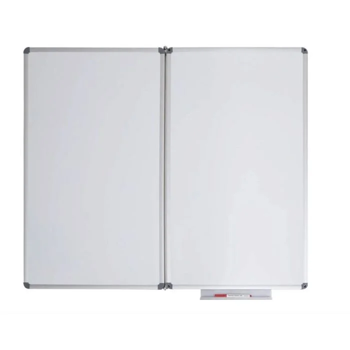 Tableau mural magnétique - Repliable - 1200 x 1000 mm - Blanc MAUL