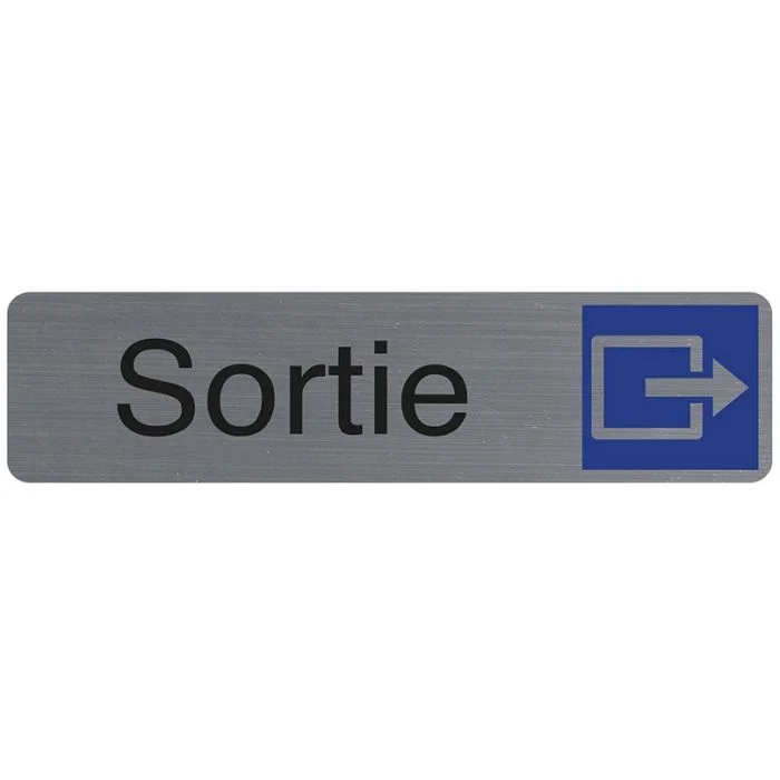 Sortie - Plaque adhésive de signalisation EXACOMPTA 67173E