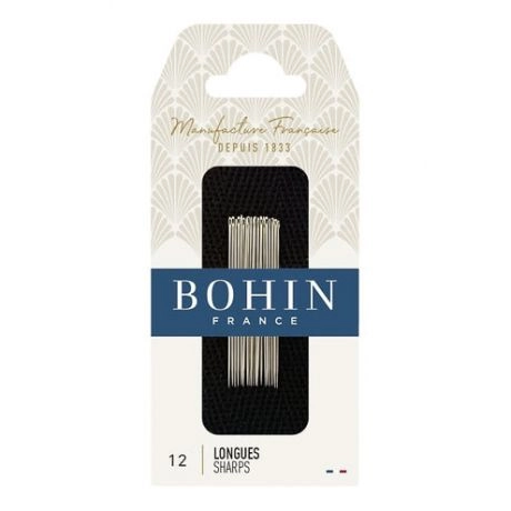 Aiguille à coudre longue n°12