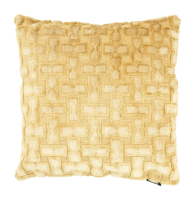 Coussin Décoratif By-Boo Stunda - Mustard (45 x 45 cm)