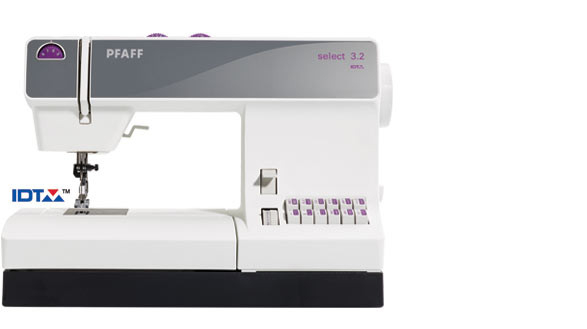 PFAFF Select 3.2 + Set de couture n°1 offert + coffret de fils Madeira Aerofil offert !