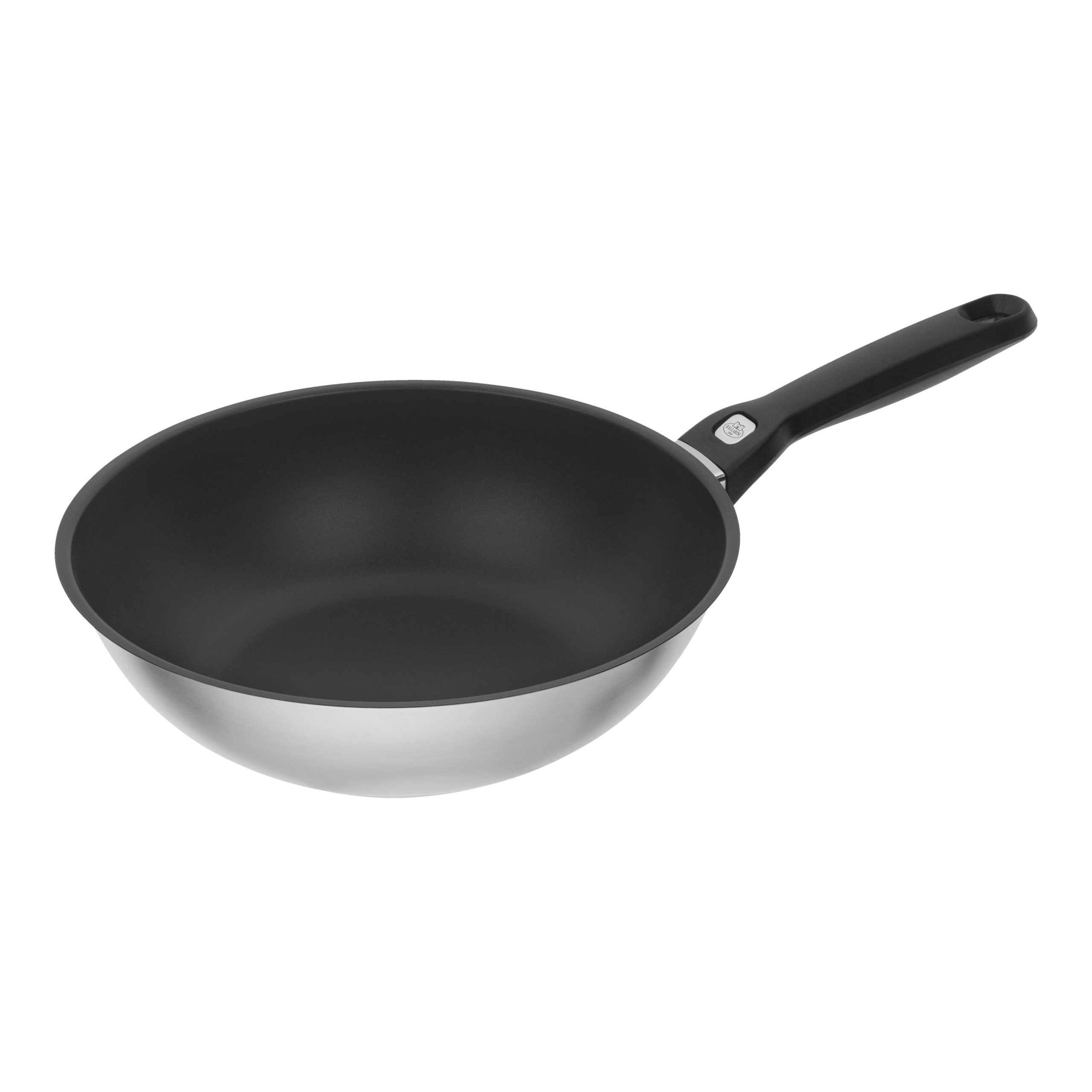 28 cm, Wok, Noir argenté