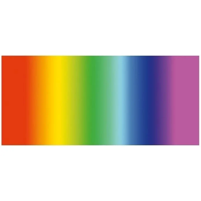 Carton de Bricolage 500 x 700 mm - Arc en Ciel - 300 g/m² FOLIA Lot de 10