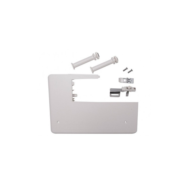 Kit table de couture, pied cover transparent et guide pose élastique Janome