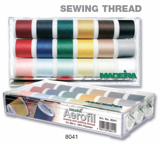 Boîte de fils AEROFIL Coud-tout 18 x 200m bobines