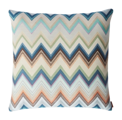 Coussin Décoratif Missoni Agadir Blue Multicolor (40 x 40 cm)