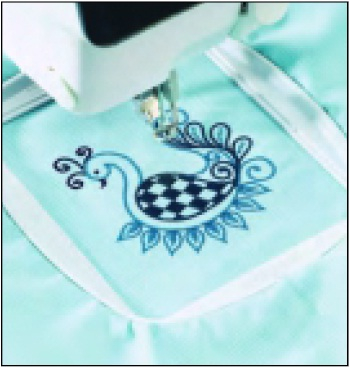 Créative petite square hoop 80x80mm Pfaff