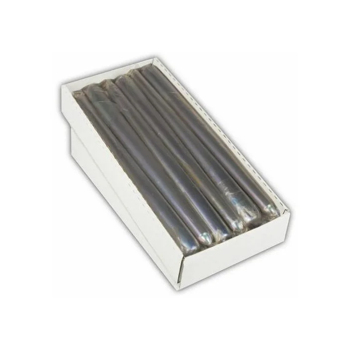 Bougie chandelier - Argent 25 cm STARPAK