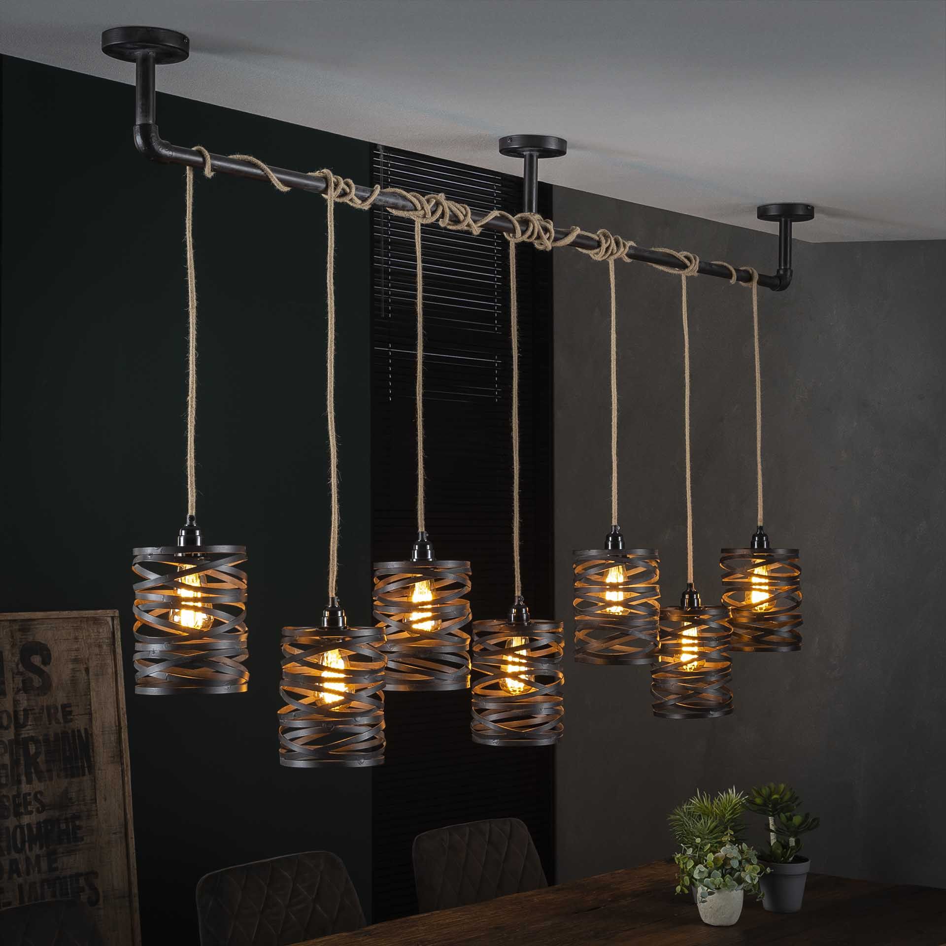 Suspension Misto 7 lampes