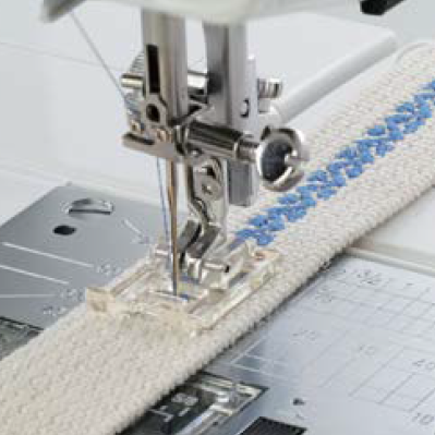 Pied Fpour points satin (transparent) Janome