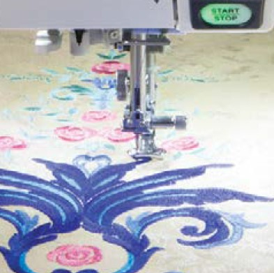 Pied P à broder pour Janome Skyline S9 et MC15000