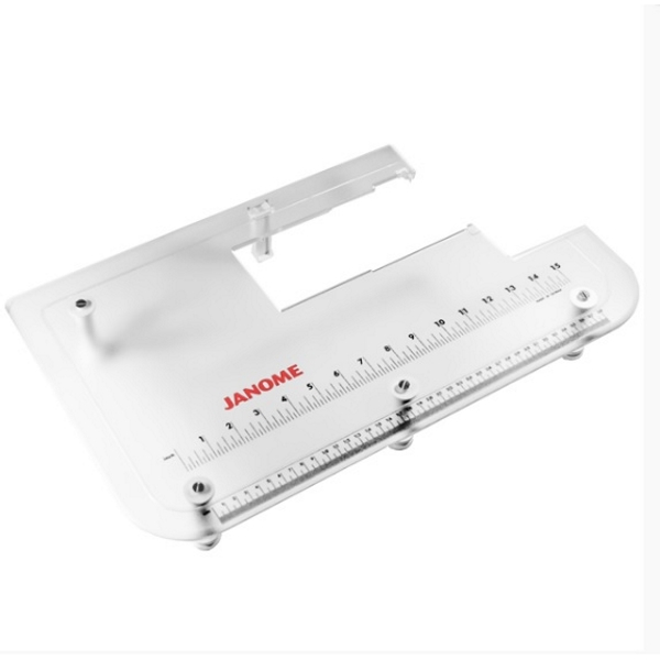 Table d'extension en plexi transparent Janome SKYLINE