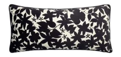 Coussin Décoratif Essenza Imara Anthracite (40 x 90 cm)